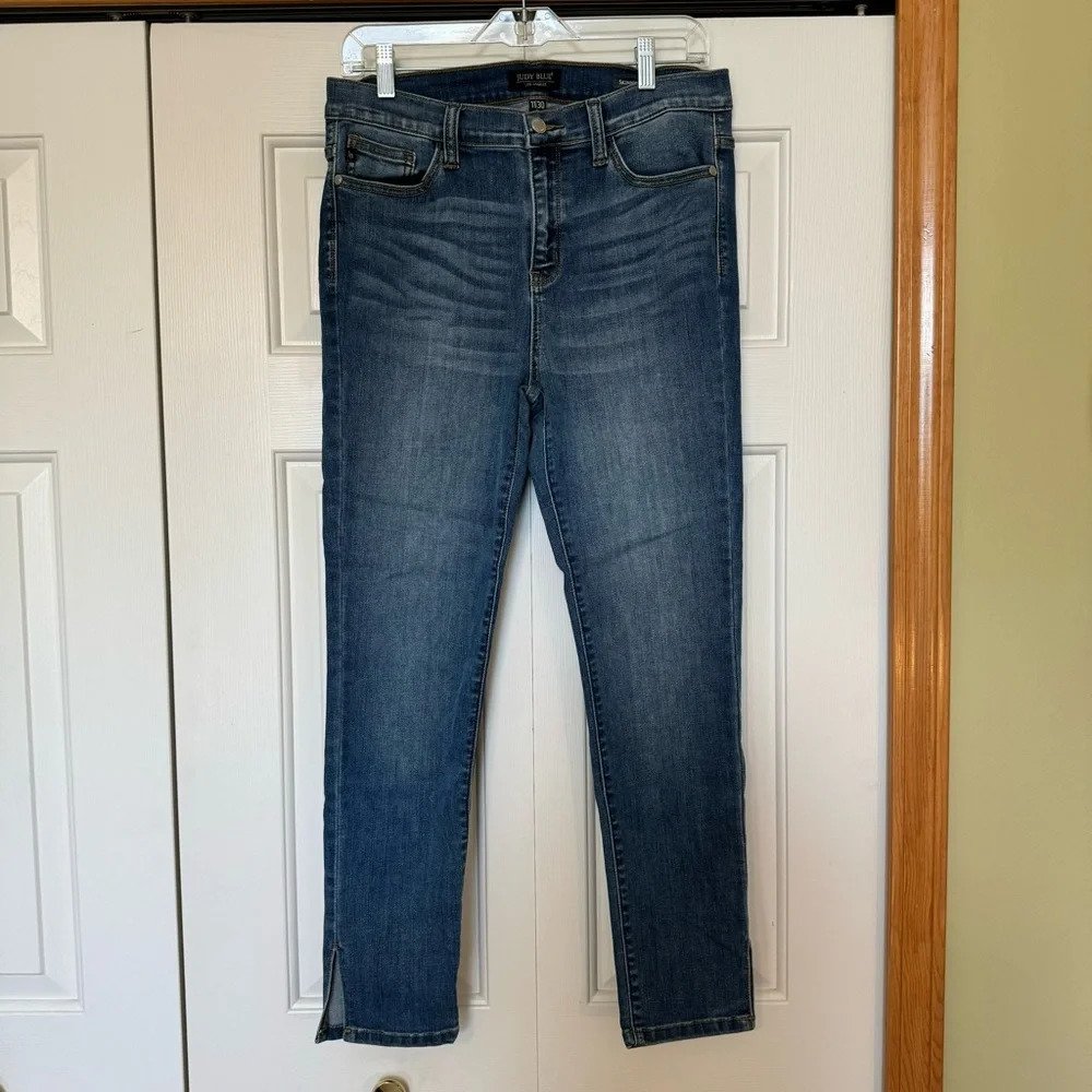 Judy Blue Dark Blue Straight Leg Jeans